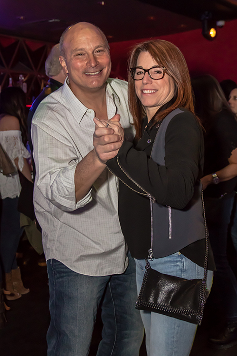 Marc and Susie Miller at the Rockin' for Rory event